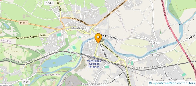 localisation de l'entreprise MONSIEUR LEONTIN SIMONCA  GOURDAN-POLIGNAN