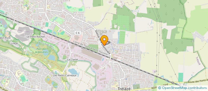 localisation de l'entreprise MONSIEUR LEONTIN VELCU  OMBREE D'ANJOU