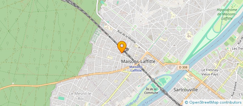localisation de l'entreprise MONSIEUR LEOPARDO ALEKSIC à MAISONS-LAFFITTE