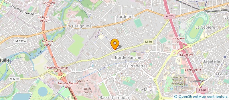localisation de l'entreprise MONSIEUR LEOPLD HOARAU à TOULOUSE