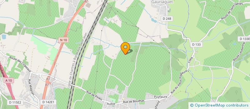 localisation de l'entreprise MONSIEUR LEOPOLD AUBRION  VAL DE VIRVEE