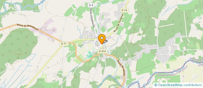 localisation de l'entreprise MONSIEUR LEOPOLD BAQUE  GRIGNAN