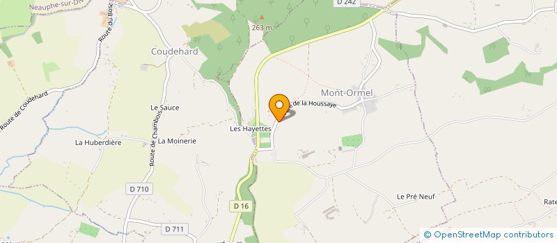 localisation de l'entreprise MONSIEUR LEOPOLD BARRIER--ALLAERT à MONT-ORMEL