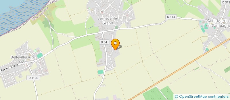 localisation de l'entreprise MONSIEUR LEOPOLD BEGUE  PETIT-CAUX