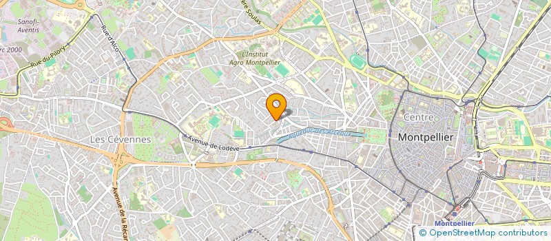 localisation de l'entreprise MONSIEUR LEOPOLD BERTRAND à MONTPELLIER