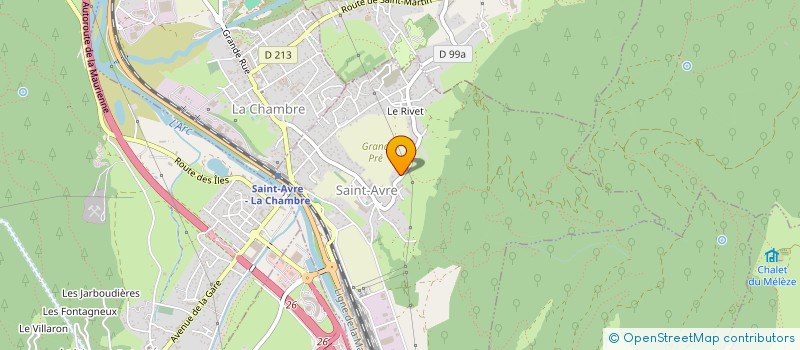 localisation de l'entreprise MONSIEUR LEOPOLD BONNEVIE à LA CHAMBRE