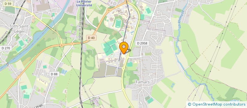 localisation de l'entreprise MONSIEUR LEOPOLD CHATELARD à FAMARS