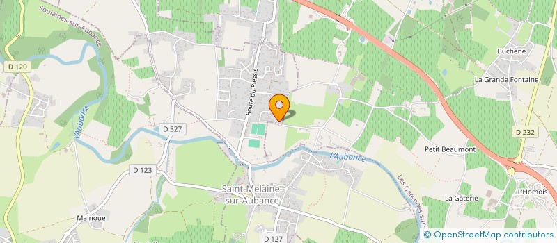 localisation de l'entreprise MONSIEUR LEOPOLD CHEVET à SAINT-MELAINE-SUR-AUBANCE