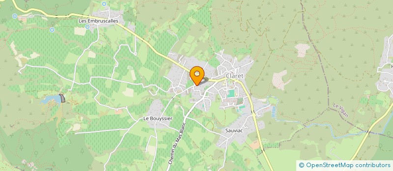localisation de l'entreprise MONSIEUR LEOPOLD CLEENEWERCK  CLARET