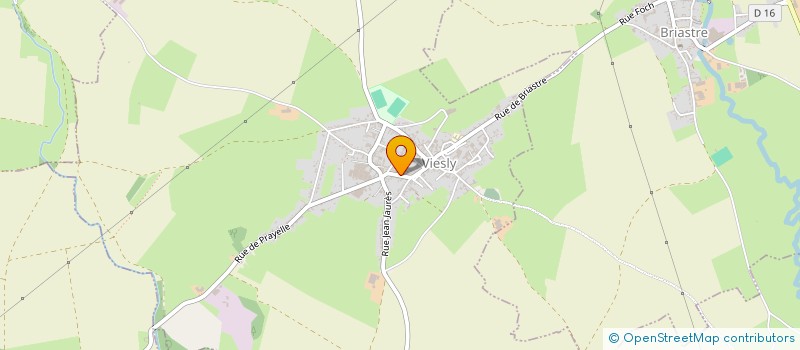 localisation de l'entreprise MONSIEUR LEOPOLD DEPREUX à VIESLY