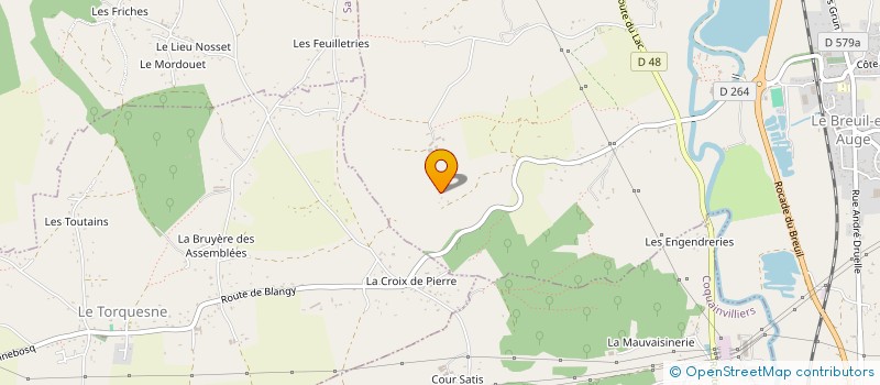 localisation de l'entreprise MONSIEUR LEOPOLD DUFOUR  SAINT-PHILBERT-DES-CHAMPS