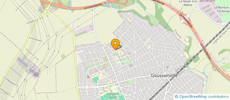 localisation de l'entreprise MONSIEUR LEOPOLD GNOUOGUIA TAGNE à GOUSSAINVILLE