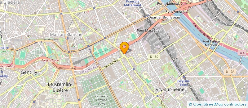 localisation de l'entreprise MONSIEUR LEOPOLD GORAGUER  IVRY-SUR-SEINE