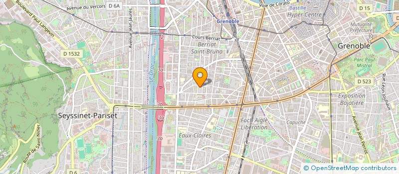 localisation de l'entreprise MONSIEUR LEOPOLD HENSSIEN à GRENOBLE