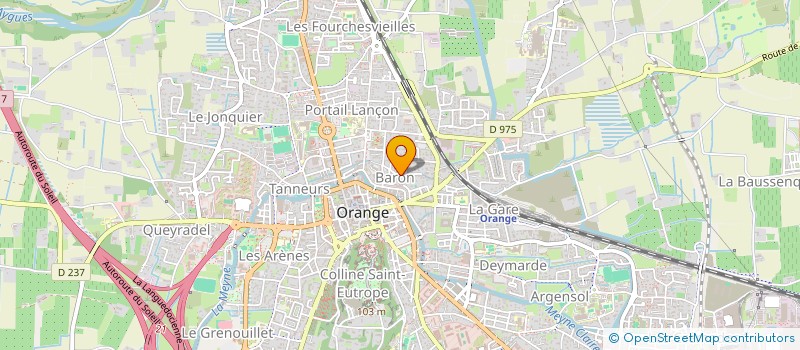 localisation de l'entreprise MONSIEUR LEOPOLD JEANNIN à ORANGE