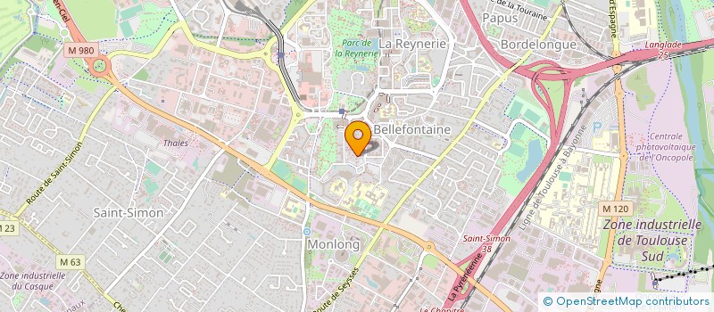 localisation de l'entreprise MONSIEUR LEOPOLD KANZI SANGAMA à TOULOUSE