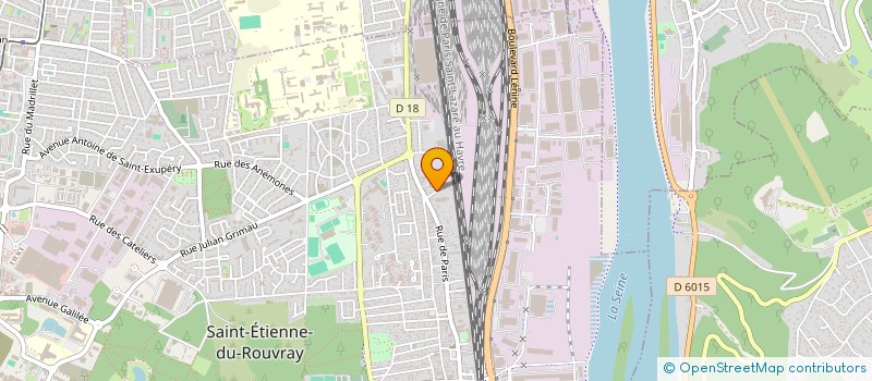 localisation de l'entreprise MONSIEUR LEOPOLD LAGRENE  SAINT-ETIENNE-DU-ROUVRAY