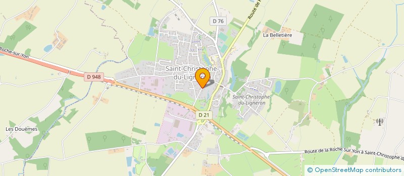 localisation de l'entreprise MONSIEUR LEOPOLD LAINARD à SAINT-CHRISTOPHE-DU-LIGNERON