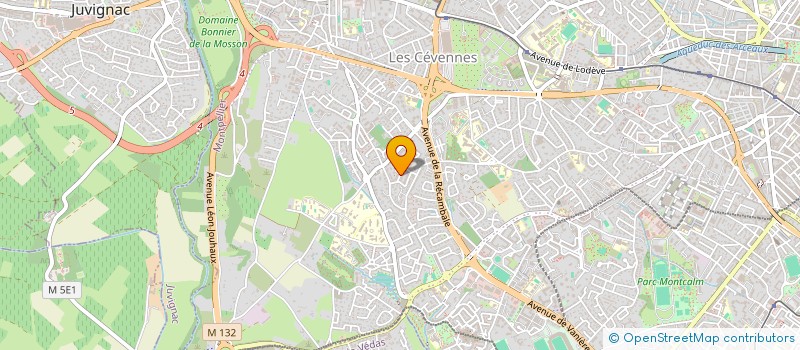 localisation de l'entreprise MONSIEUR LEOPOLD LAURENT à MONTPELLIER