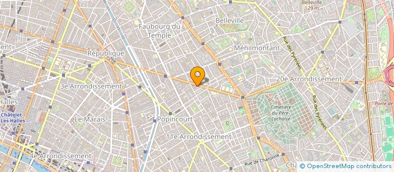 localisation de l'entreprise MONSIEUR LEOPOLD LE RUYET  PARIS