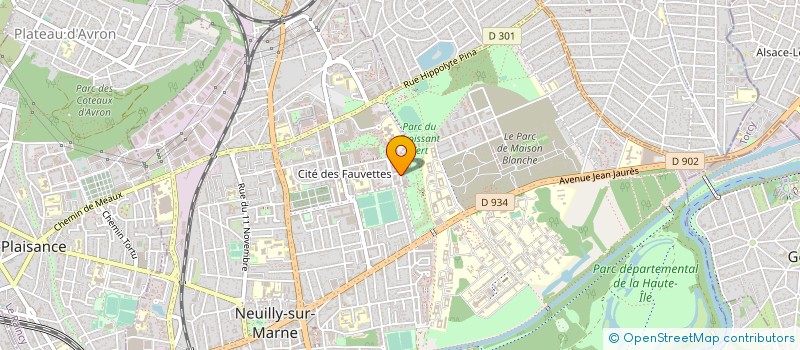 localisation de l'entreprise MONSIEUR LEOPOLD MENDY à NEUILLY-SUR-MARNE