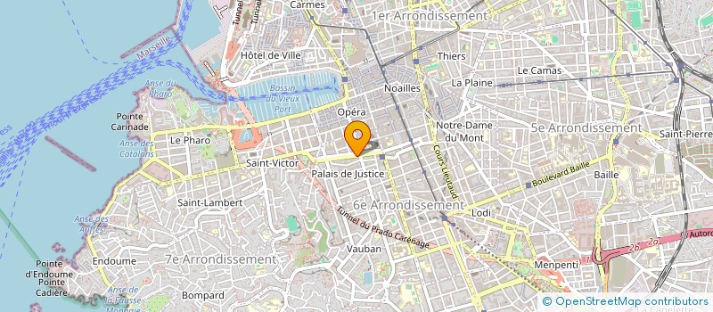 localisation de l'entreprise MONSIEUR LEOPOLD RENARD  MARSEILLE