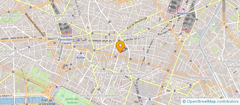 localisation de l'entreprise MONSIEUR LEOPOLD RICHARD DE SOULTRAIT  PARIS