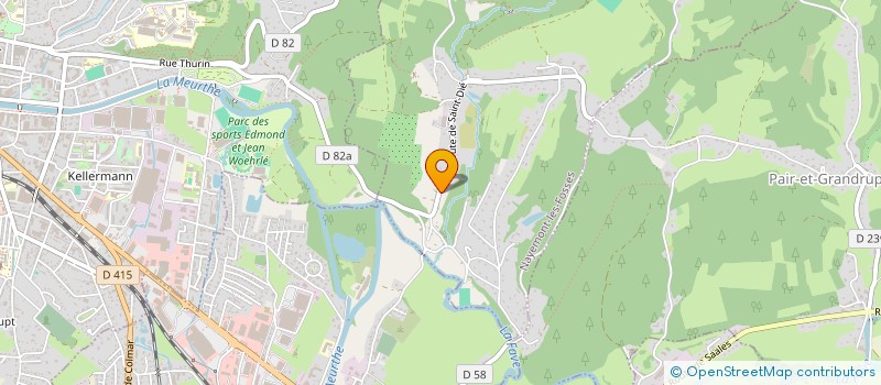 localisation de l'entreprise MONSIEUR LEOPOLD ROHRBACH  NAYEMONT-LES-FOSSES