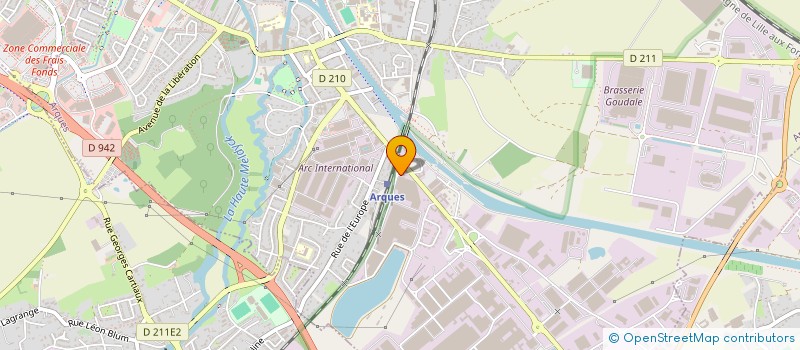 localisation de l'entreprise MONSIEUR LEOPOLD SANTENS  ARQUES