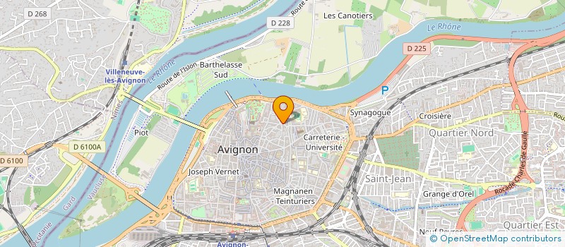 localisation de l'entreprise MONSIEUR LEOPOLDO CONTRERAS LOPEZ  AVIGNON