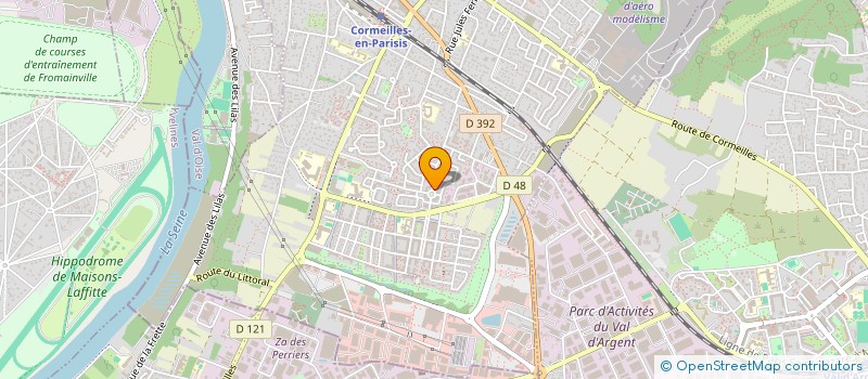 localisation de l'entreprise MONSIEUR LEPATOUO MELACHIO à CORMEILLES-EN-PARISIS