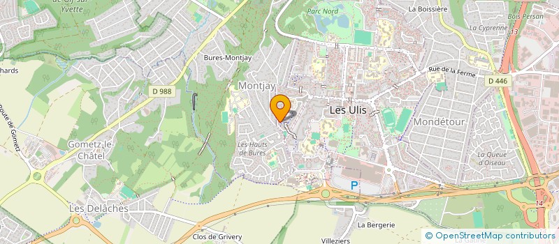 localisation de l'entreprise MONSIEUR LEPRINCE BOUNGOU  LES ULIS