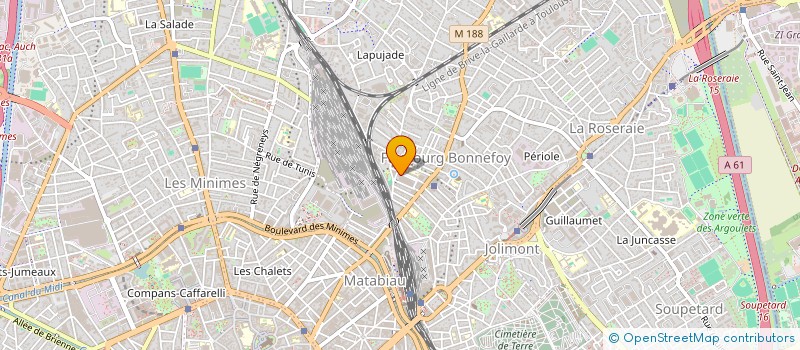 localisation de l'entreprise MONSIEUR LEPRINCE NDONG-CHRIST  TOULOUSE