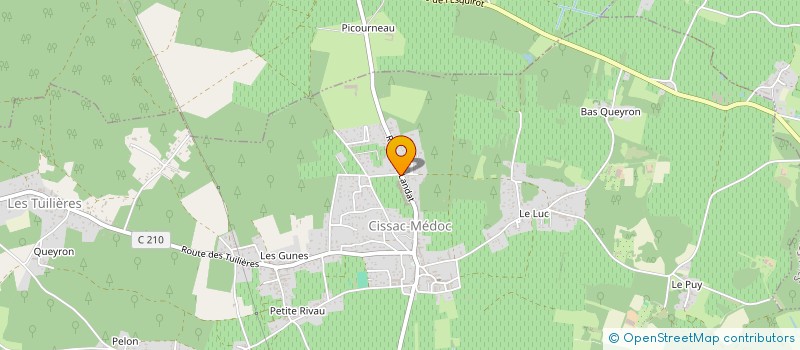 localisation de l'entreprise MONSIEUR LERIG BOUCHET à CISSAC-MEDOC