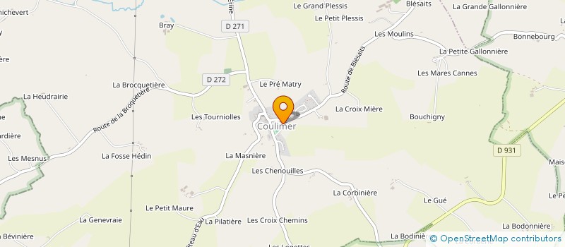 localisation de l'entreprise MONSIEUR LEROY SADZE à COULIMER