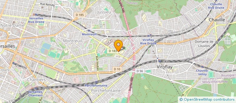 localisation de l'entreprise MONSIEUR LERSCILIE EPTE à VERSAILLES
