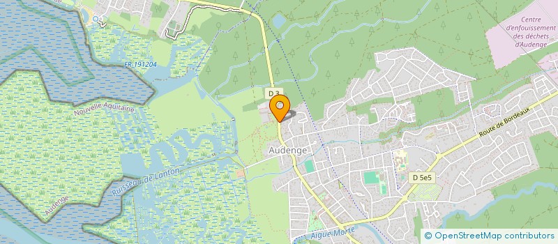 localisation de l'entreprise MONSIEUR LERY MICHELS  AUDENGE