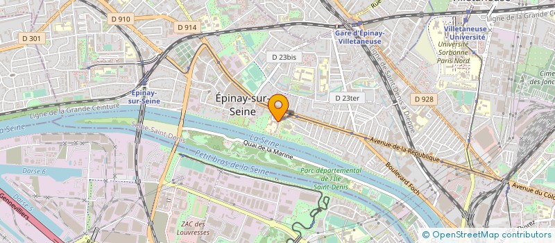 localisation de l'entreprise MONSIEUR LESLIE LEPERS à EPINAY-SUR-SEINE