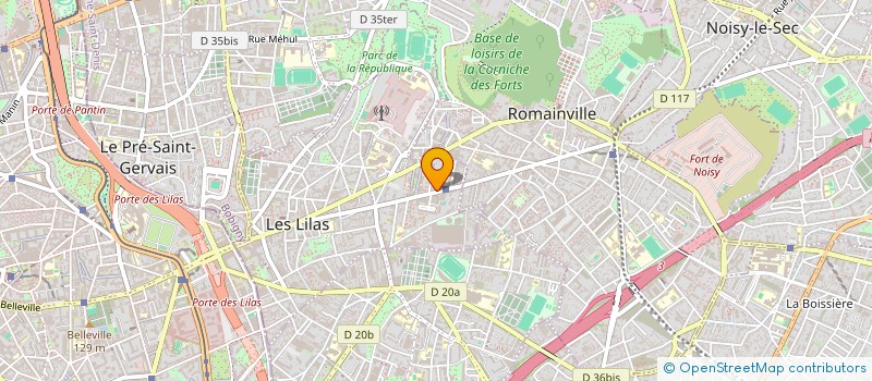 localisation de l'entreprise MONSIEUR LESTER MC NUTT à LES LILAS