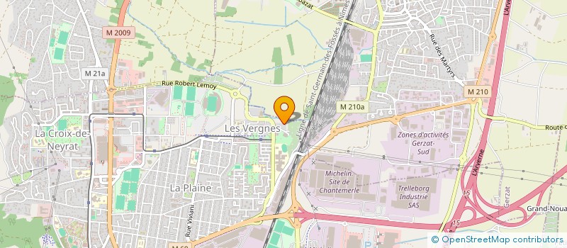 localisation de l'entreprise MONSIEUR LETCHI AKHMADOV  CLERMONT-FERRAND