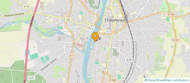 localisation de l'entreprise MONSIEUR LETSONN KRISMANN  CHATELLERAULT