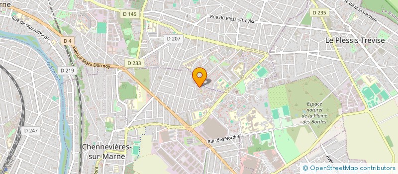 localisation de l'entreprise MONSIEUR LEULMI ABLOUL  CHENNEVIERES-SUR-MARNE