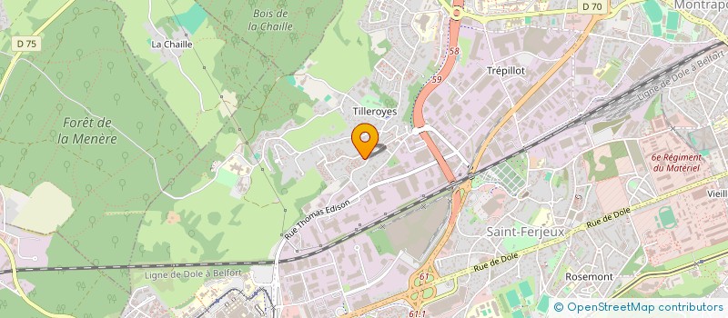 localisation de l'entreprise MONSIEUR LEUTRON GASHI  BESANCON