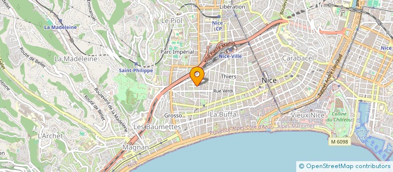localisation de l'entreprise MONSIEUR LEV MELNIK à NICE