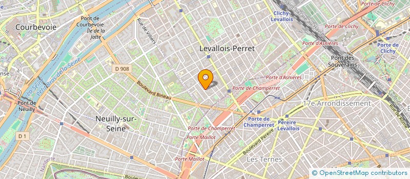 localisation de l'entreprise MONSIEUR LEVALLOIS-PERRET PETIT PLOMBIER à LEVALLOIS-PERRET