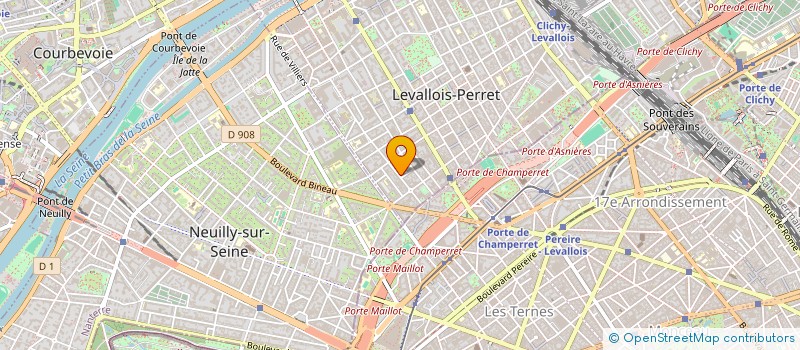 localisation de l'entreprise MONSIEUR LEVALLOIS-PERRET URGENCE PLOMBIER à LEVALLOIS-PERRET