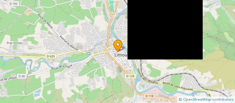 localisation de l'entreprise MONSIEUR LEVAN BERIDZE  LIMOUX