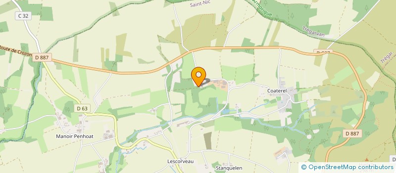 localisation de l'entreprise MONSIEUR LEVENEZ FAUST  SAINT-NIC