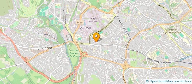 localisation de l'entreprise MONSIEUR LEVENT ASLAN à MONTPELLIER