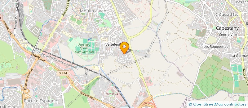 localisation de l'entreprise MONSIEUR LEVENT CELIK  PERPIGNAN